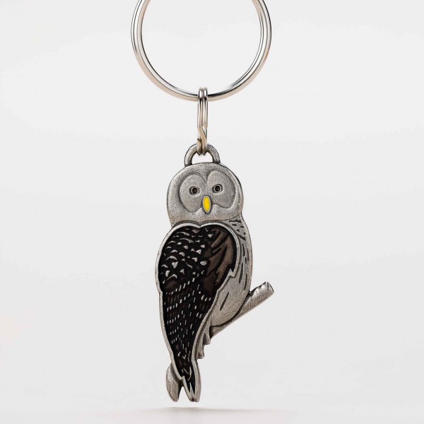 Whispering Woods Owl Keyring